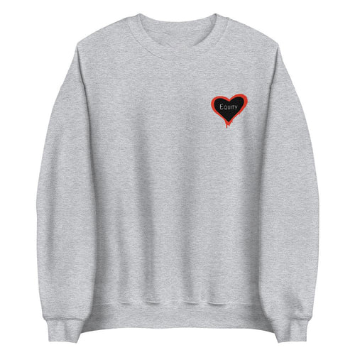Equity For All - Chest Print Sweatshirt - Common Grind Clothing