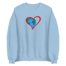Load image into Gallery viewer, One World, One Heart - Printed Sweatshirt - Common Grind Clothing
