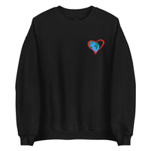Load image into Gallery viewer, One World, One Heart - Chest Print Sweatshirt - Common Grind Clothing

