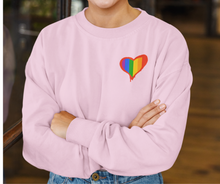 Load image into Gallery viewer, Power In Pride - Chest Print Sweatshirt - Common Grind Clothing
