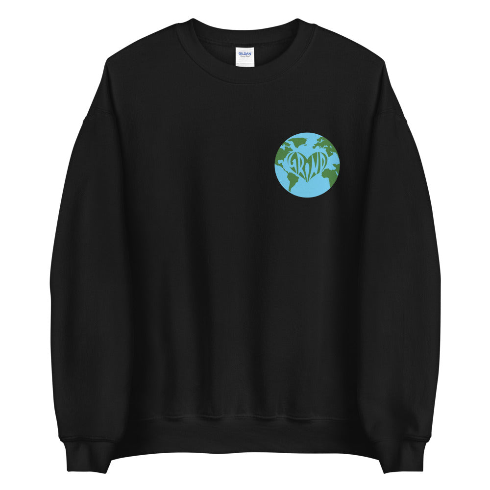 Global Grind - Chest Print Sweatshirt - [Common Grind Clothing] - [Ethical Clothing]