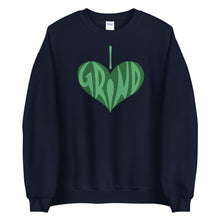Load image into Gallery viewer, Leaf Of Life - Center Print Sweatshirt - [Common Grind Clothing] - [Ethical Clothing]
