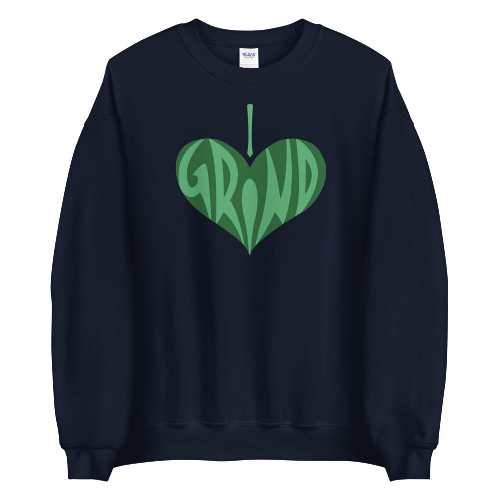 Leaf Of Life - Center Print Sweatshirt - [Common Grind Clothing] - [Ethical Clothing]