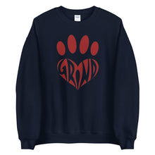 Load image into Gallery viewer, Progress Paw - Center Print Sweatshirt - [Common Grind Clothing] - [Ethical Clothing]
