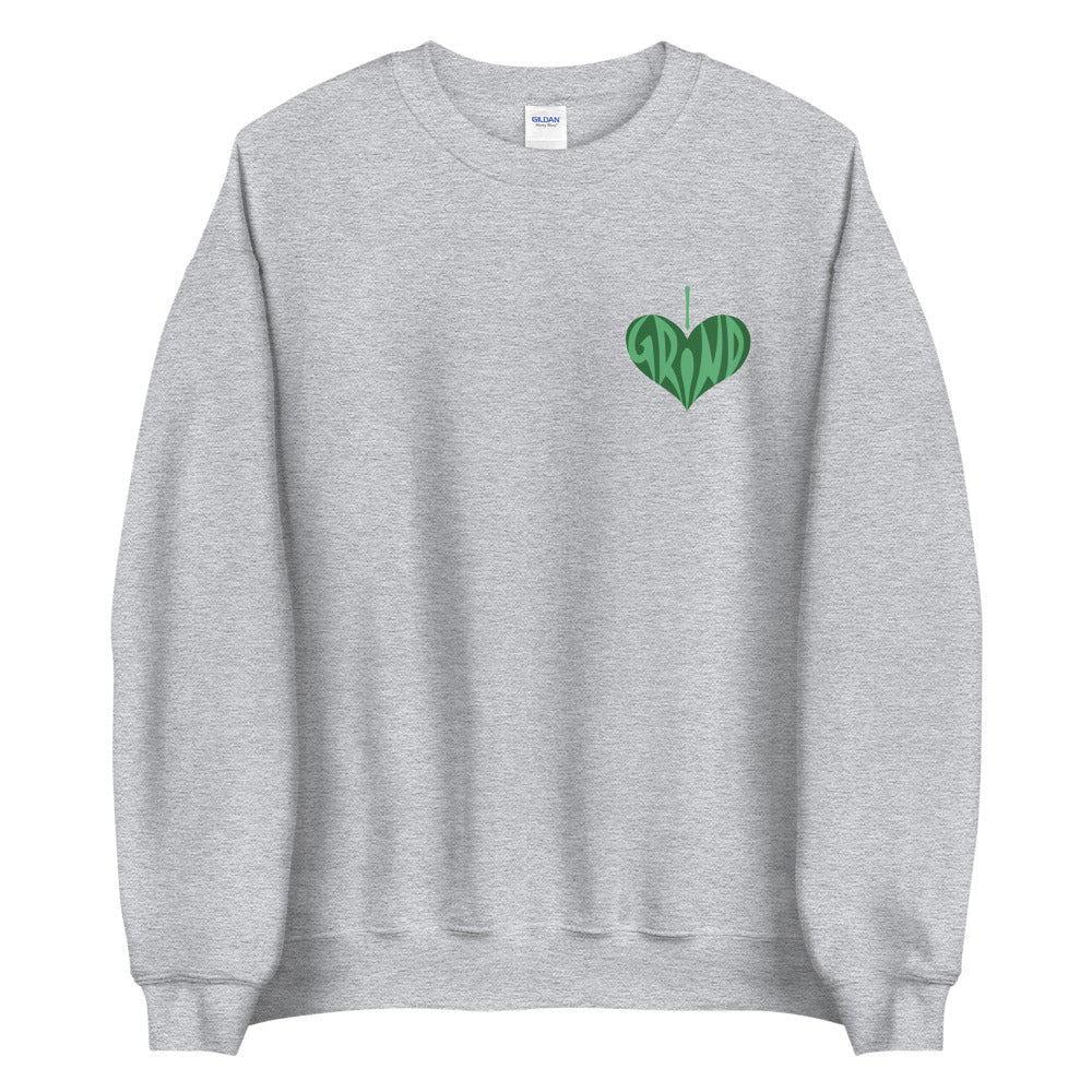 Leaf Of Life - Chest Print Sweatshirt - [Common Grind Clothing] - [Ethical Clothing]