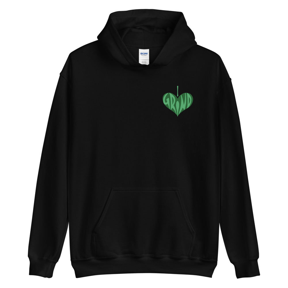 Leaf Of Life - Chest Print Hoodie - [Common Grind Clothing] - [Ethical Clothing]