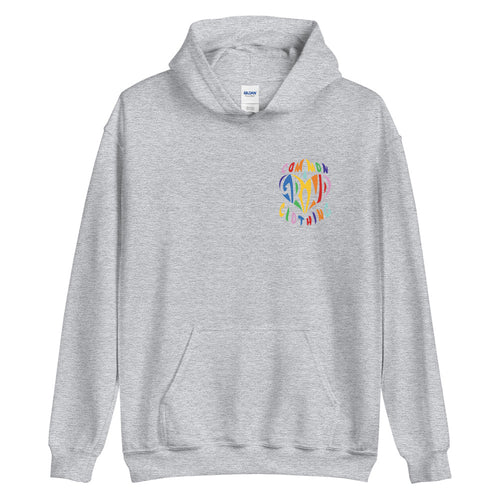 Funkadelic Pride - Chest Print Hoodie - [Common Grind Clothing] - [Ethical Clothing]