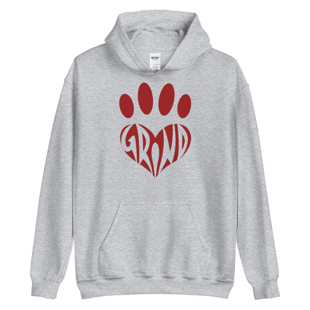 Progress Paw - Center Print Hoodie - [Common Grind Clothing] - [Ethical Clothing]