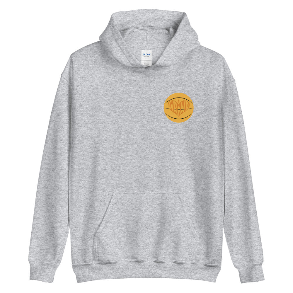 Ball For All - Chest Print Hoodie - [Common Grind Clothing] - [Ethical Clothing]