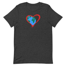 Load image into Gallery viewer, One World, One Heart - Center Print T-Shirt - [Common Grind Clothing] - [Ethical Clothing]
