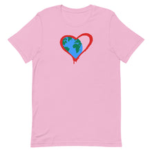 Load image into Gallery viewer, One World, One Heart - Center Print T-Shirt - [Common Grind Clothing] - [Ethical Clothing]
